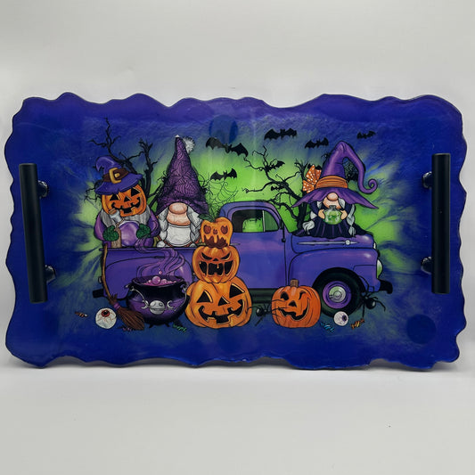 Halloween Gnome Serving Tray